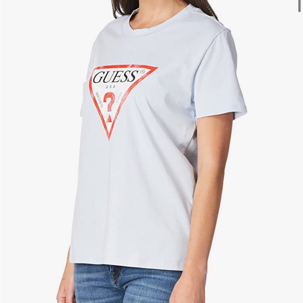 NWT Guess classic logo tee